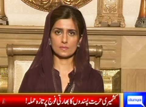 Are there any chances of Indo-Pak negotiations? Hina Rabbani comments