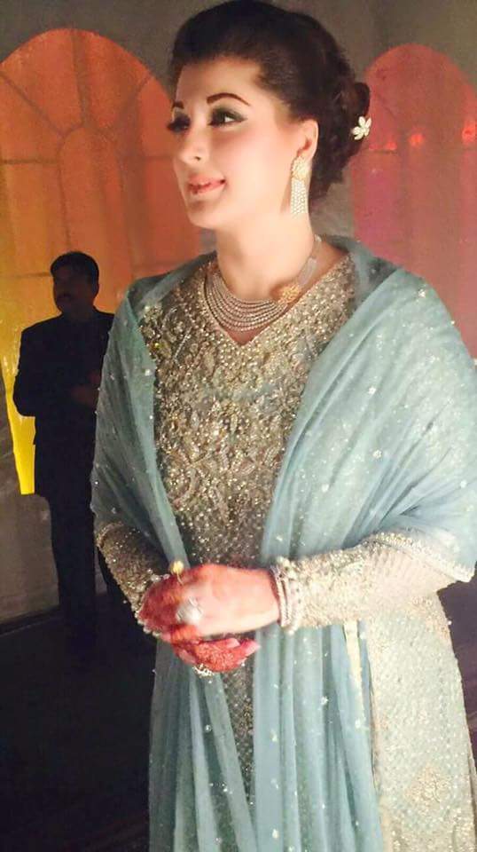 Maryam nawaz daughter outlet wedding dress