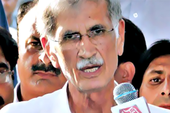 Arranged three meetings between Nisar, Imran: <b>Pervez Khattak</b> - 249561_16155585