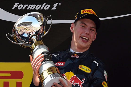 dreng Creek Tilsætningsstof Formula One: Verstappen becomes youngest ever F1 winner in Spain - Sports -  Dunya News