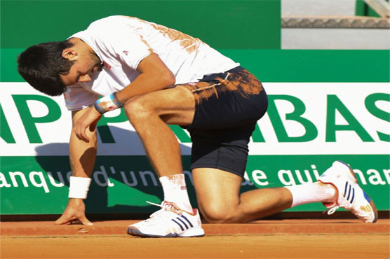 Novak Djokovic fell 6-2 3-6 7-5 on Friday to David Goffin at the Monte Carlo Masters on Friday