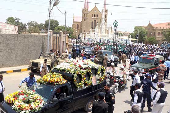 Dr Ruth Pfau laid to rest in Karachi after state funeral