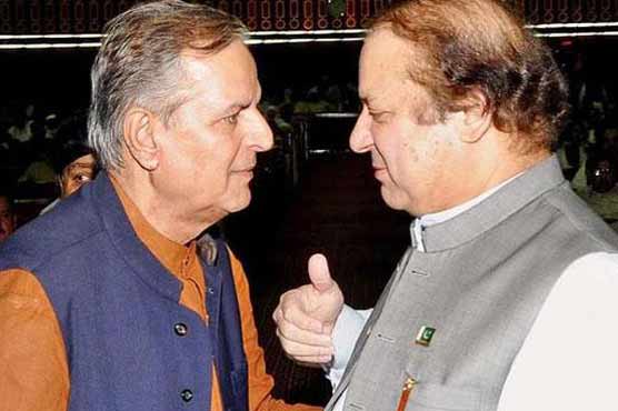 Javed Hashmi meets Nawaz Sharif in Islamabad Javed Hashmi meets Nawaz Sharif in Islamabad