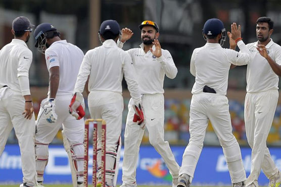 India win ninth Test series in a row after Sri Lanka draw