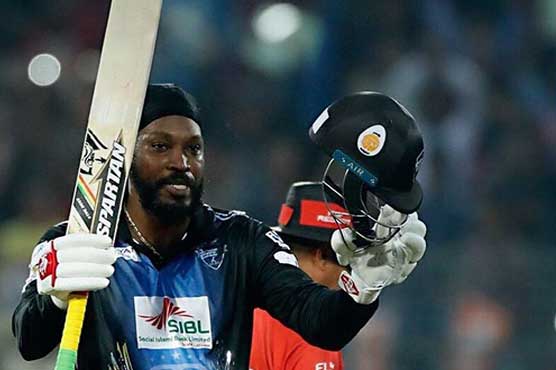 Chris Gayle sets new record, hammers 18 sixes in BPL final