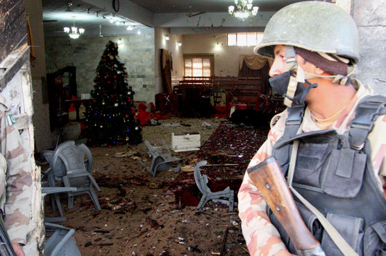 In pictures: Quetta church attack