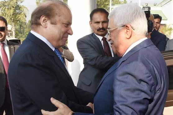 Pakistan will continue to show diplomatic, moral support to Palestine: PM Nawaz