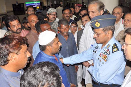 Air Chief extends support for Ahmedpur East tragedy injured