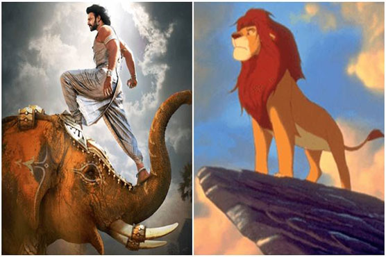 These stark similarities between Bahubali 2 and Lion King will shock you -  Entertainment - Dunya News