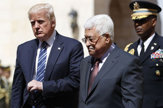 Palestinian President voices commitment to two-state solution