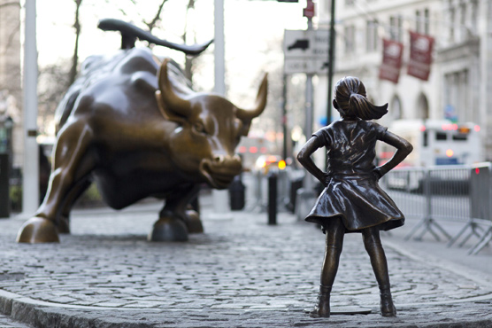 Fund behind Fearless Girl statue settles unequal pay suit with $5m payout