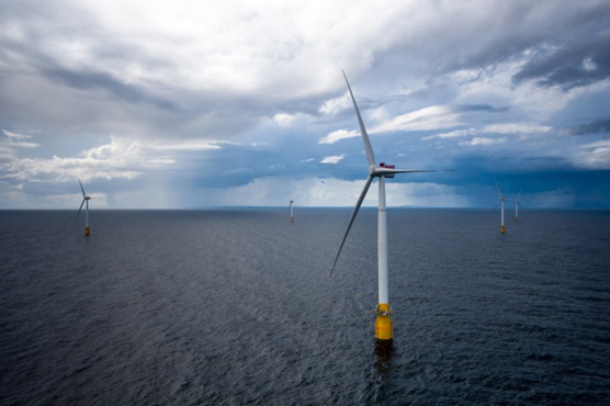 First floating wind farm starts operation in Scotland