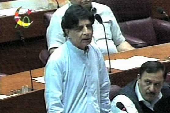 He expressed these views during NA session