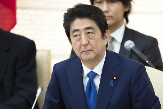 Abe in Latvia Calls for Pressure on North Korea