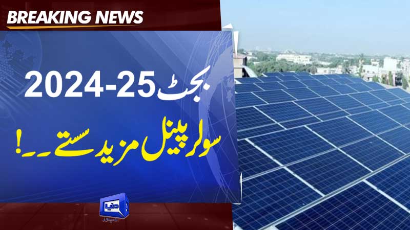 Budget 2024-25  Solar Panels Price Decreased