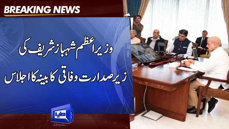  Federal Cabinet meeting chaired by PM Shehbaz Sharif