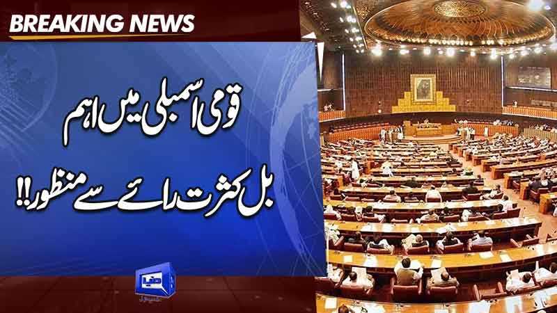  NA passes National Forensic Agency Bill 2024