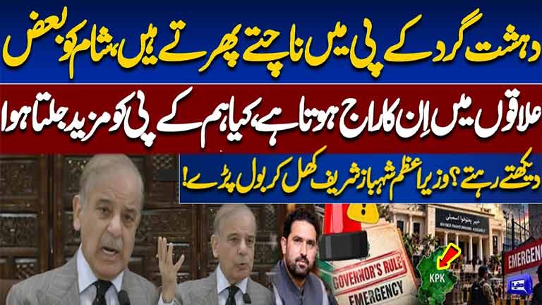 Terrorists Roam Freely in KP  PM Shehbaz Sharif Speaks Out on Security Crisis