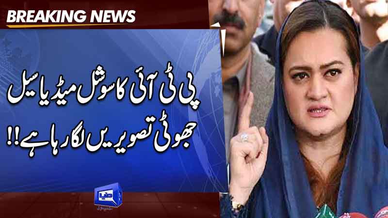 Terrible sight of 'revolution,' 'popularity' in Lahore: Marriyum Aurangzeb