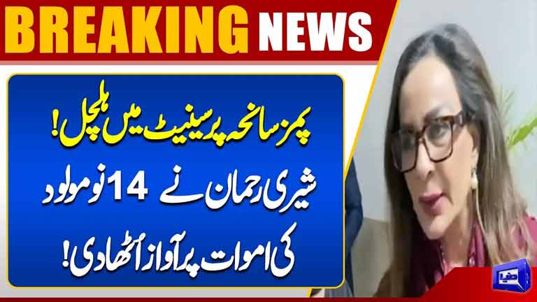 PIMS Tragedy Sparks Uproar in Senate Sherry Rehman Raises 14 Newborn Deaths  Dunya News