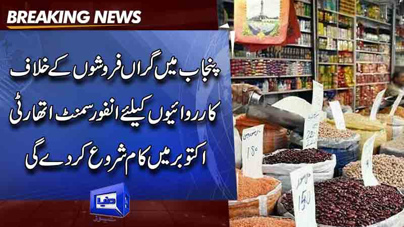  Infocommitment Authority to start work in October to take action against grand vendors in Punjab