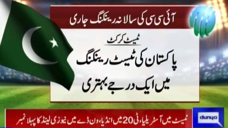 ICC releases annual rankings for teams