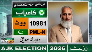 AJK Election Results 2026 Phase 2  Neelum LA-39  PML-N Victory  Breaking News