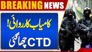  Successful Operation CTD Strikes Big in Major Raid  Breaking News  Dunya News