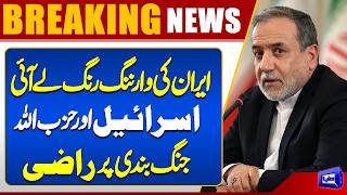 Israel and Hezbollah Agree to Halt Fighting After Irans Firm Position  Breaking News  Dunya News