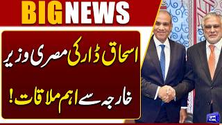Ishaq Dar Meets Egyptian Foreign Minister  Major Diplomatic Talks in New York  Dunya News