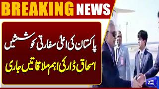 Ishaq Dar Meets Egyptian and Saudi Foreign Ministers in High-Level Diplomatic Talks in Egypt