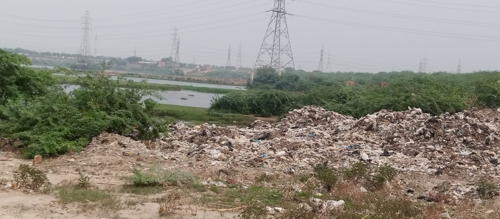 existing dumping ground at river Ravi