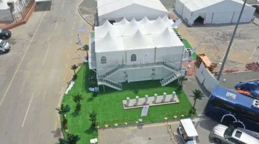 Multi Storey Tents For Pilgrims During Hajj 2019 World Dunya News