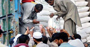 Long queues at Ramazan Bazaars