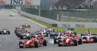 Preparations of Formula 1 Belgium Grand Prix in full swing