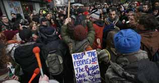 Protest demo against Climate Conference