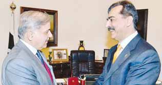 Gilani, Shahbaz vow to avoid political conforntation