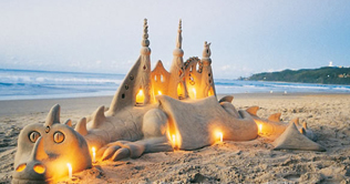 Sand sculptors gather at Australia exhibition