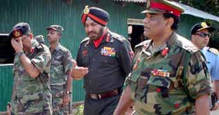 Three Indian generals indicted in land scam