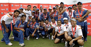 Rain ensures series win for India