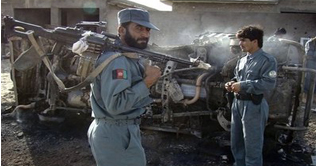 Suicide attack outside NATO base in Kandahar