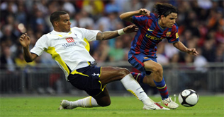 Barcelona draw with Tottenham Hotspur in a friendly encounter