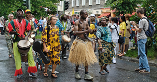 Berlin: Thousands of people participate in festival