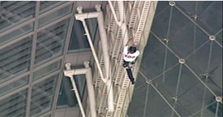 French spiderman arrested over Sydney climb