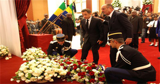 Funeral recession takes place for Former Gabon President Omar Bango