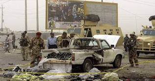 Car bombing at Baghdad produce market kills 10