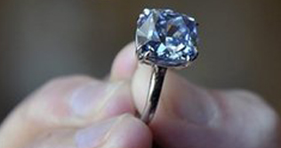 Rare blue diamond sells for record $9.5 million
