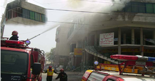 Fire erupts in Chemical factory in Lahore