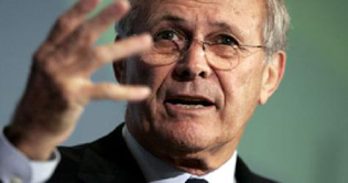 Rumsfeld mixed Bible with intelligence for Bush: report