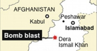 Dera Ismael Khan: One killed,2 injured in a blast